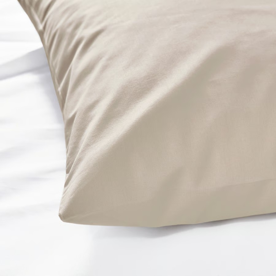 IKEA Funda P/Almohada, beige (40x90cm) DVALA
