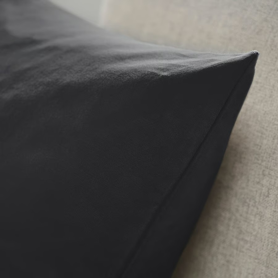 IKEA Funda de cojín, Gris oscuro (50x50cm) SANELA