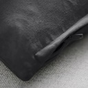 IKEA Funda de cojín, Gris oscuro (50x50cm) SANELA