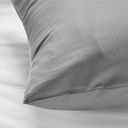 IKEA Funda P/Almohada, Gris claro /2ud (40x90cm) DVALA