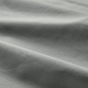 IKEA Funda P/Almohada, Gris claro /2ud (40x90cm) DVALA