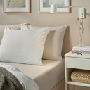 IKEA Sábana beige (150x260cm) DVALA