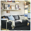 IKEA  Funda de cojín, Azul claro (50x50cm) SVARTPOPPEL