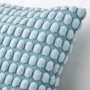 IKEA  Funda de cojín, Azul claro (50x50cm) SVARTPOPPEL