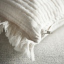 IKEA Funda de cojín, Blanco roto (50x50cm) VALLKRASSING