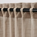 IKEA Visillo,Beige C/Cinta de fruncir (145x300cm) SILVERLÖNN