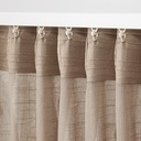 IKEA Visillo,Beige C/Cinta de fruncir (145x300cm) SILVERLÖNN