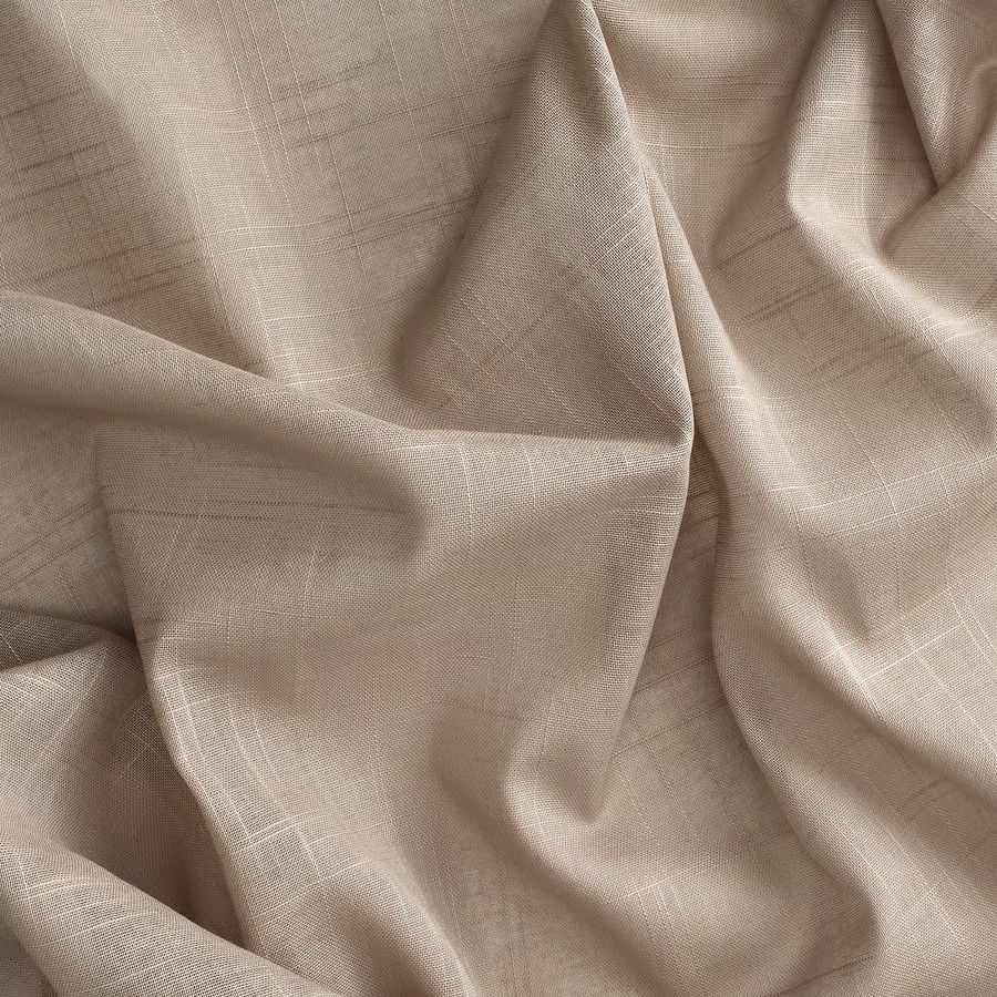 IKEA Visillo,Beige C/Cinta de fruncir (145x300cm) SILVERLÖNN