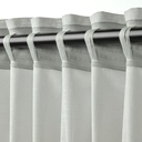 IKEA Visillo Gris claro C/Cinta de fruncir (145x300cm) SILVERLÖNN
