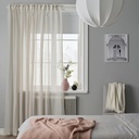 IKEA Visillo Beige C/Cinta de fruncir /1ud (300x300cm) STENFRÖ