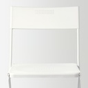 IKEA Silla jardín, Plegable blanco FEJAN