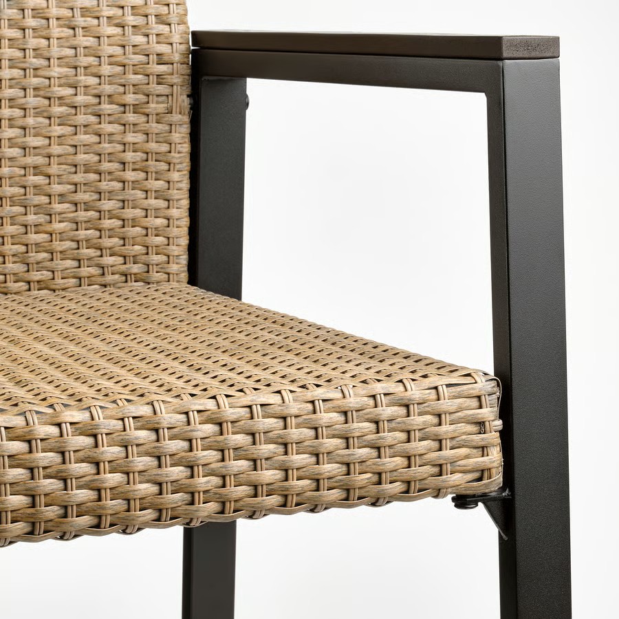IKEA Silla jardín, Marrón VÄRMANSÖ