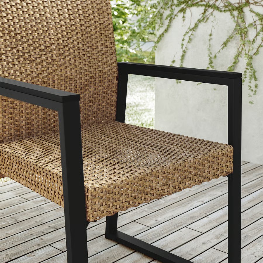 IKEA Silla jardín, Marrón VÄRMANSÖ