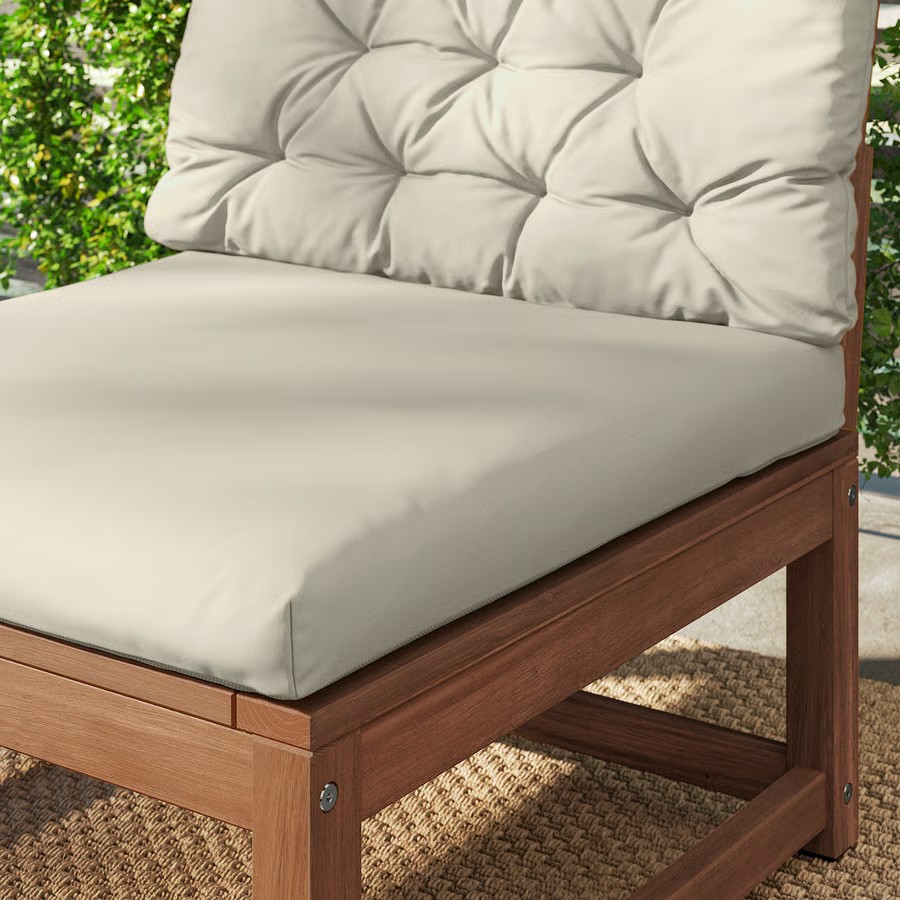 IKEA Cojín jardín, Beige grisáceo (62x62cm) KUDDARNA