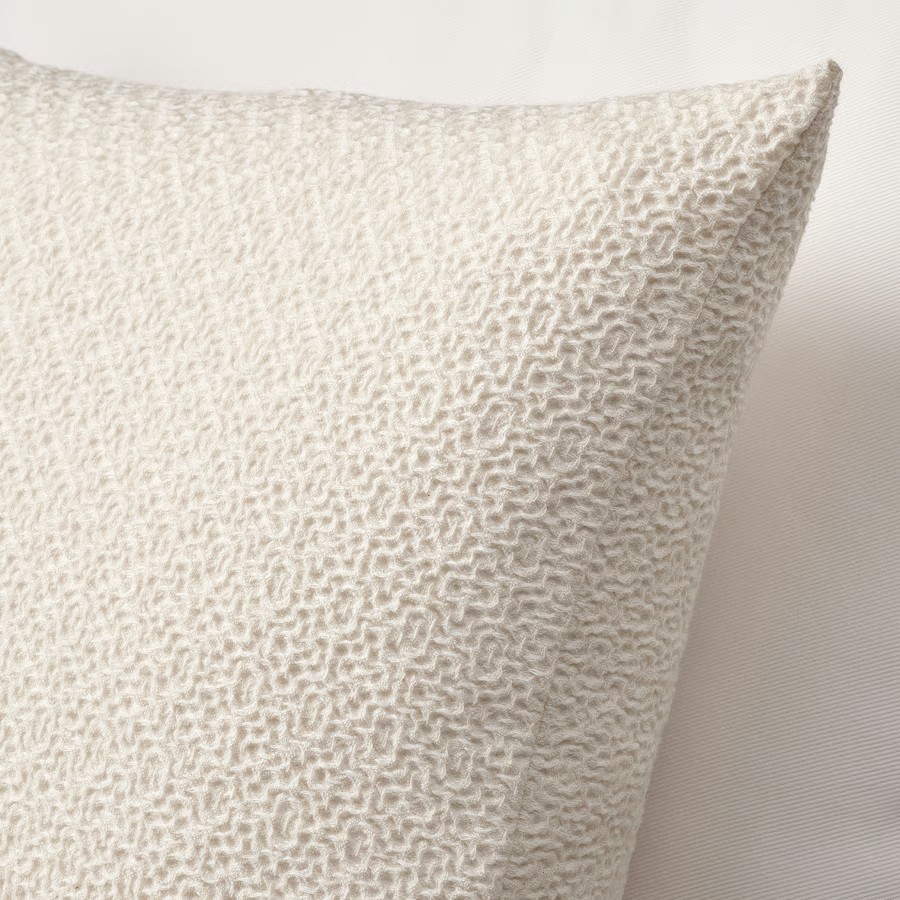 IKEA Funda de cojín, Hueso (50x50cm) HEDSÄV