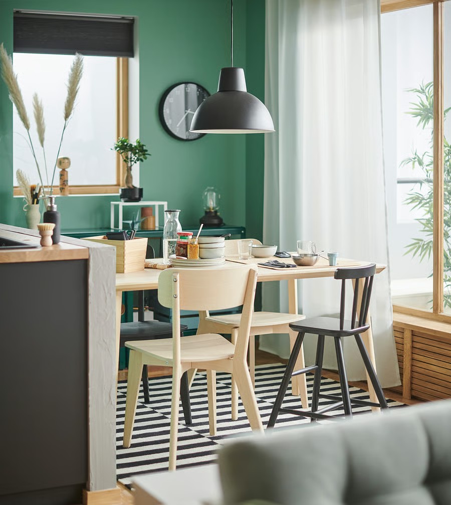 IKEA Silla, fresno LISABO