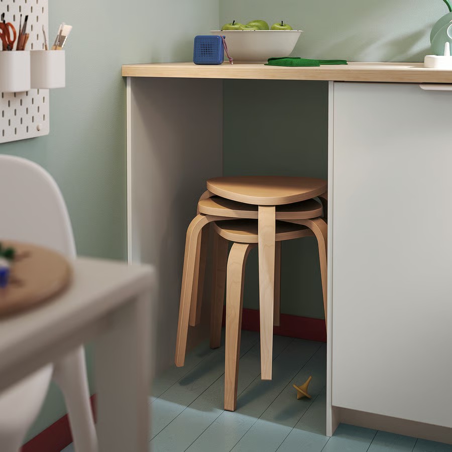 IKEA Taburete, Abedul KYRRE