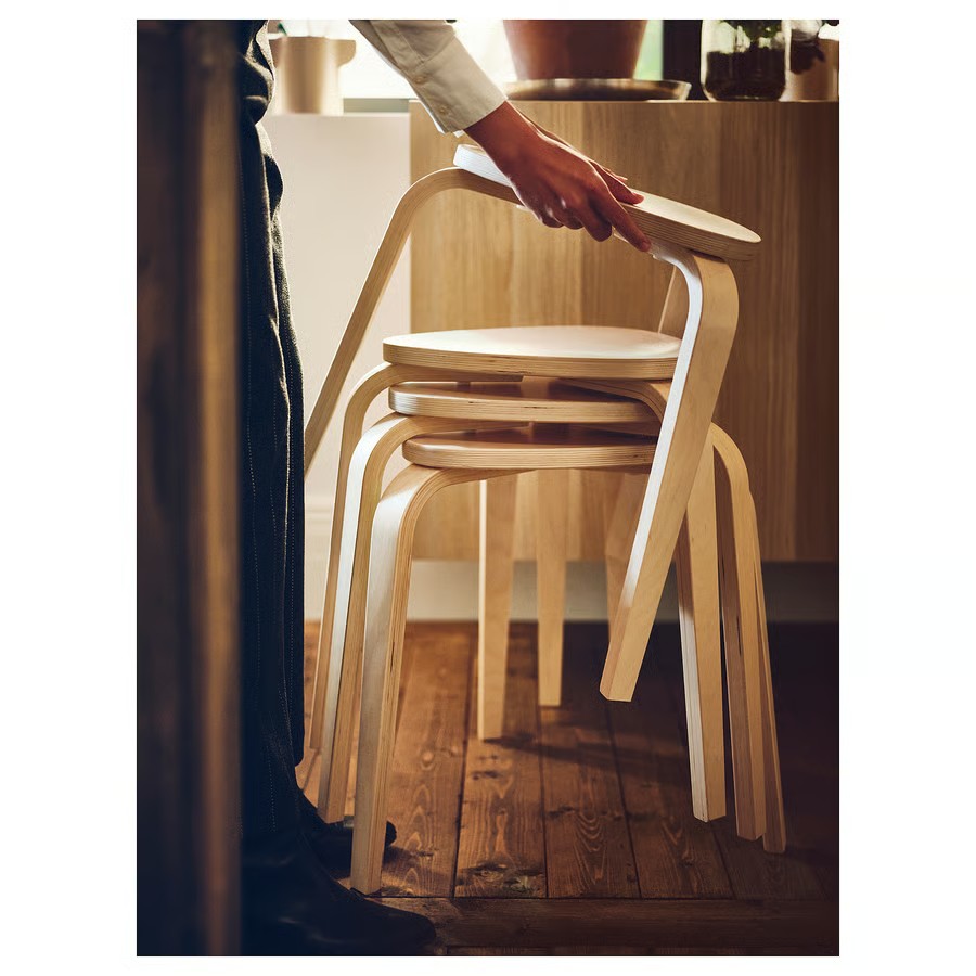 IKEA Taburete, Abedul KYRRE