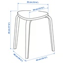 IKEA Taburete, Abedul KYRRE