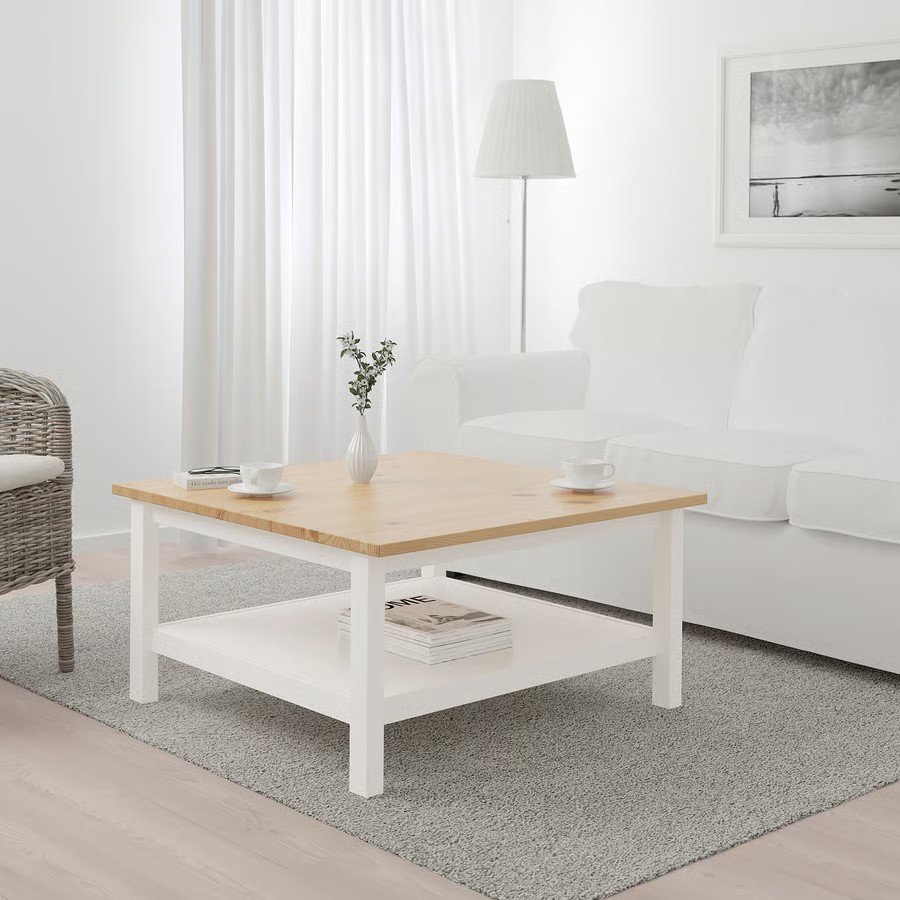 IKEA Mesa de centro (90x90cm) HEMNES