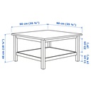 IKEA Mesa de centro (90x90cm) HEMNES