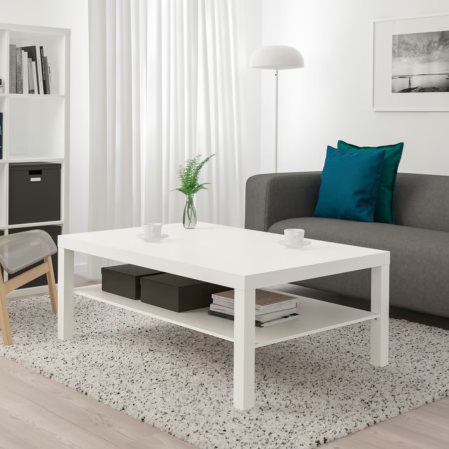 IKEA Mesa de centro, Blanco (118x78cm) LACK