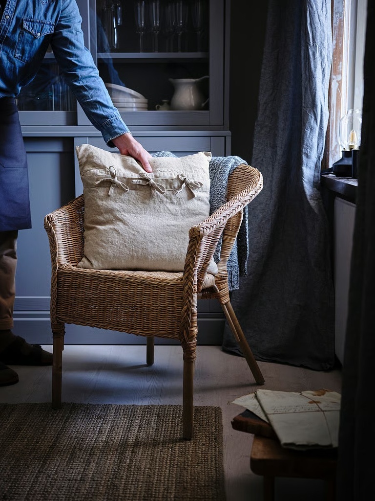 IKEA Silla, Ratán/Bambú AGEN