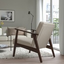 IKEA Sillón, Kilanda Beige claro  EKENÄSET