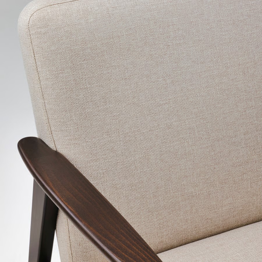 IKEA Sillón, Kilanda Beige claro  EKENÄSET