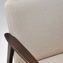 IKEA Sillón, Kilanda Beige claro  EKENÄSET