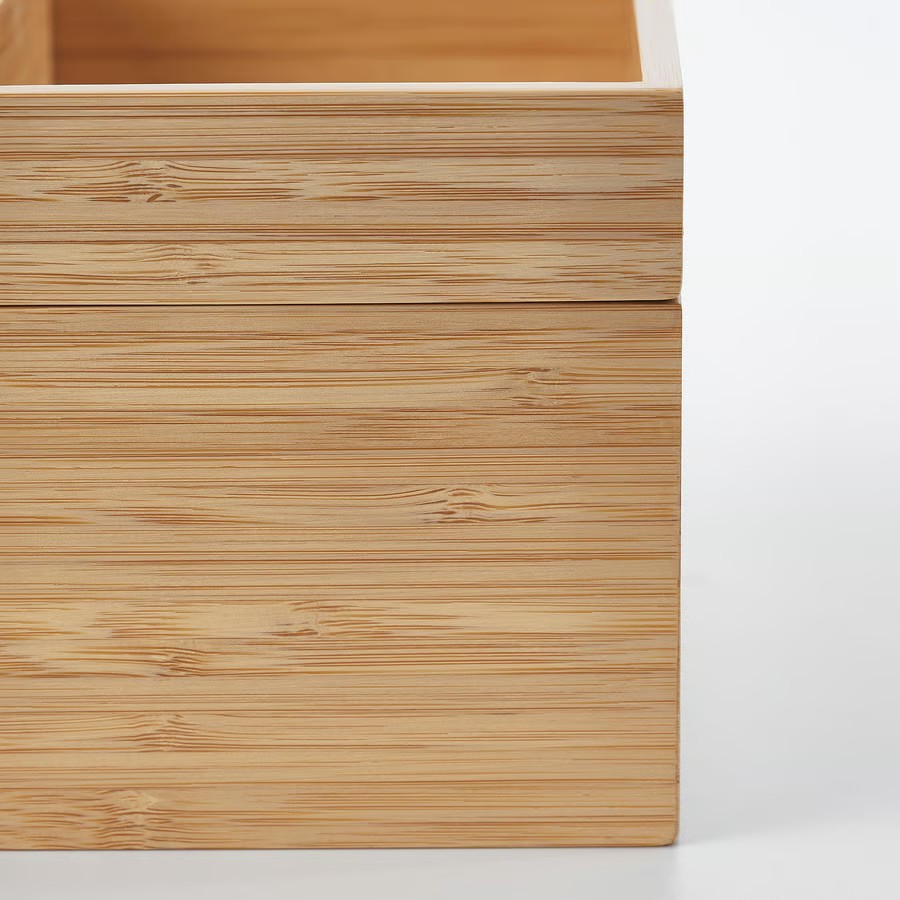 IKEA Juego de baño de 4 ud Bambú DRAGAN