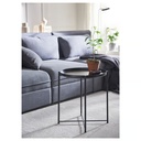 IKEA Mesa auxiliar, Negra (45x53cm) GLADOM