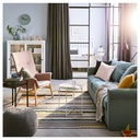 IKEA Mesa auxiliar, Blanca (45x53cm) GLADOM