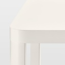 IKEA Mesa Auxiliar C/Ruedas Blanco (50x50cm) TINGBY