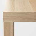 IKEA Mesa Auxiliar Efecto Roble Tinte Blanco (55x55cm) LACK
