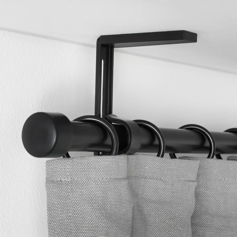 IKEA Soporte de pared/techo, Negro BETYDLIG