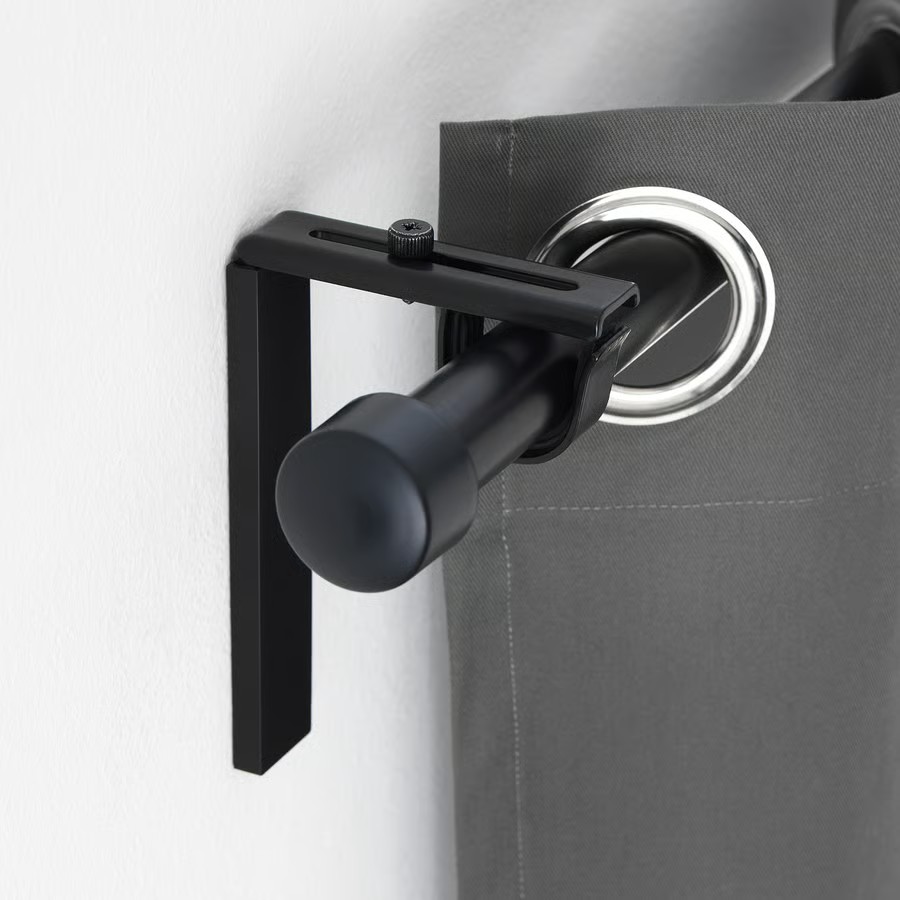 IKEA Soporte de pared/techo, Negro BETYDLIG
