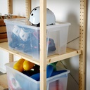 IKEA Caja C/Tapa Transparente (56x39x28cm)/45l SAMLA