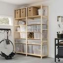 IKEA Caja C/Tapa Transparente (56x39x28cm)/45l SAMLA
