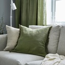 IKEA Funda de Cojín Verde Grisáceo (50x50cm) VALLKRASSING