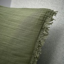 IKEA Funda de Cojín Verde Grisáceo (50x50cm) VALLKRASSING