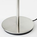 IKEA Lámpara de Mesa Niquelado RINGSTA /SKAFTET (41cm)