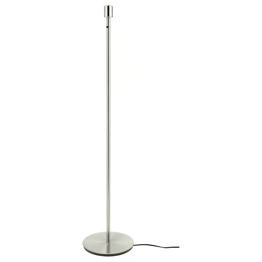 IKEA Lámpara de Pie Niquelada RINGSTA /SKAFTET (42cm)