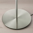 IKEA Lámpara de Pie Niquelada RINGSTA /SKAFTET (42cm)