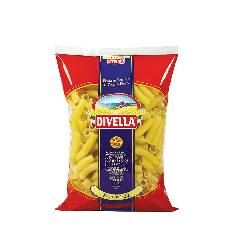 DIVELLA Pasta Elicoidali 500gr