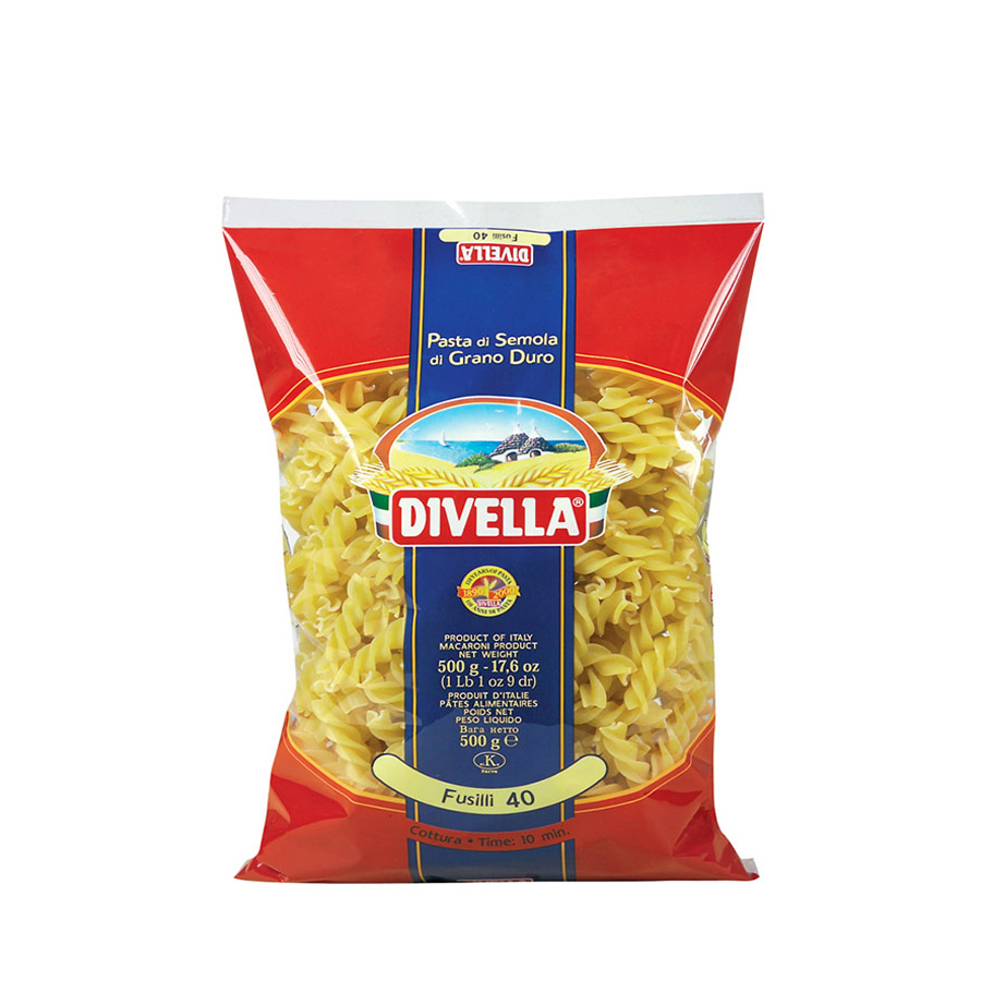 DIVELLA Pasta Fusilli 500gr