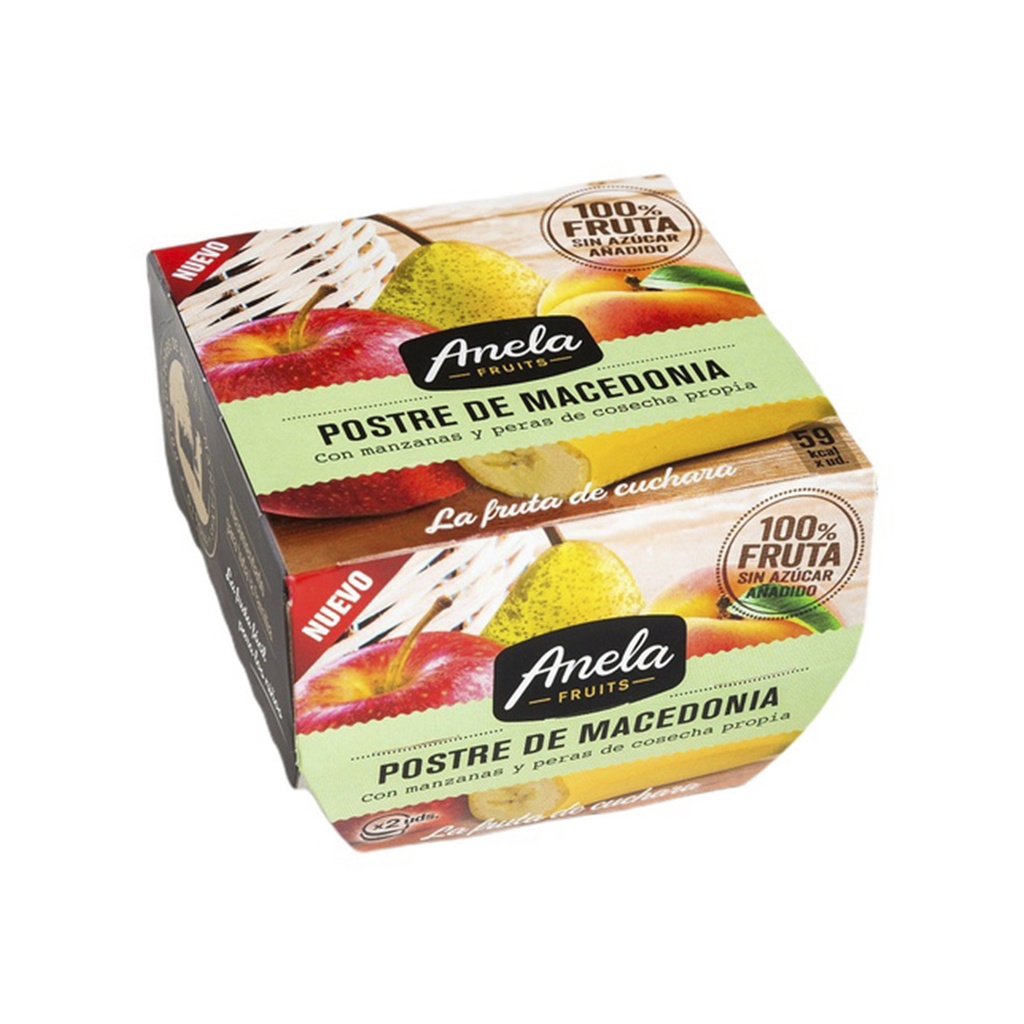 Postre (Compota) de Macedonia ANELA FRUITS (2x100g)