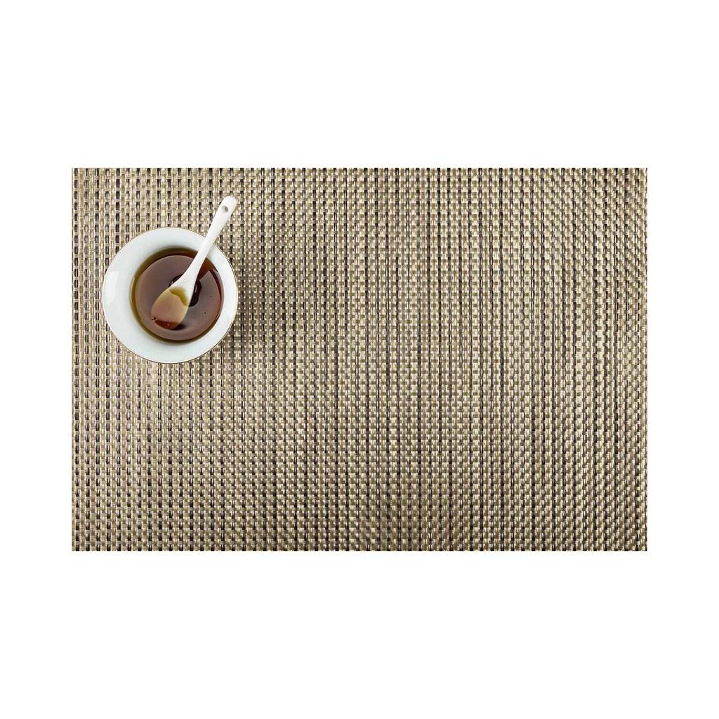 Doyle de PVC color sahara tejido a cuadros 45x33cm