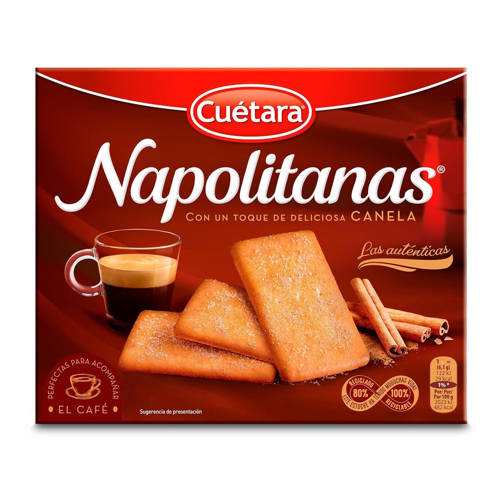 Galletas Napolitanas CUÉTARA (426g)