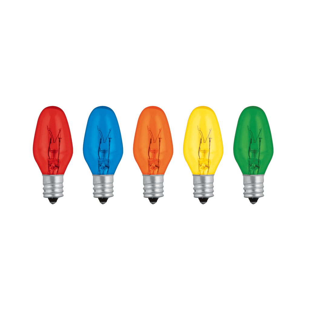 Focos incandescentes, base E12